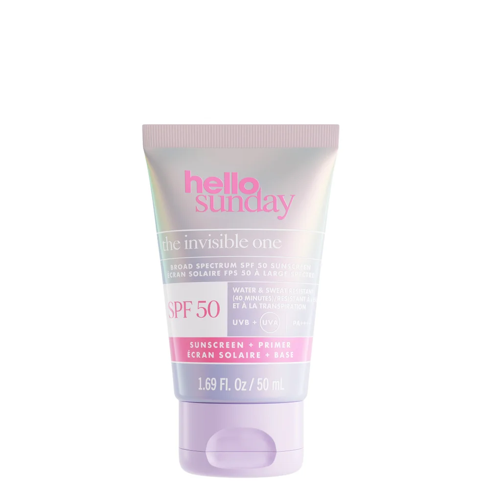 Hello Sunday The Invisible One - Invisible Primer SPF 50 With Hyaluronic Acid And Vitamin C - 50ml Pa++++ Imagen 1
