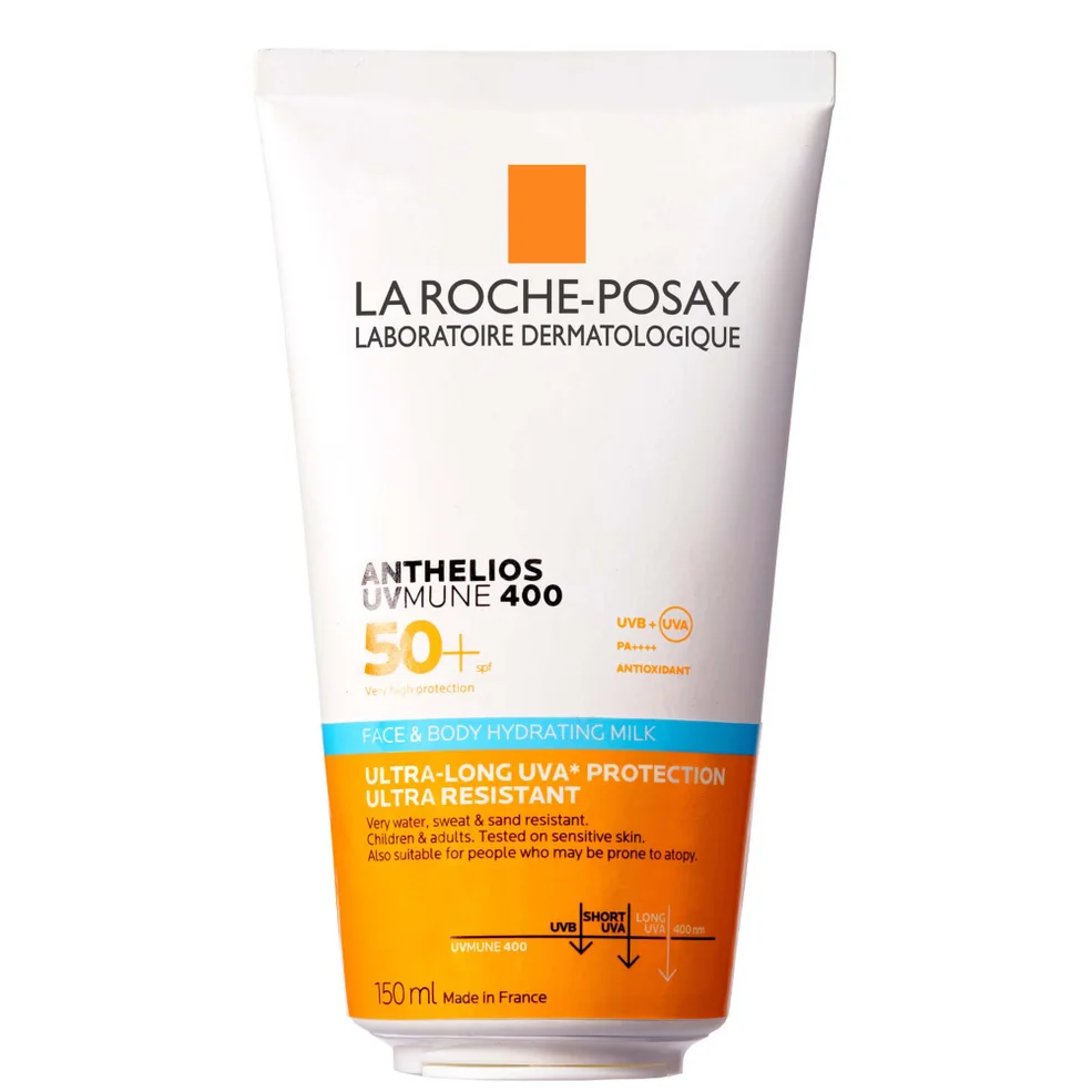 La Roche-Posay Anthelios UVMune 400 Face & Body Hydrating Milk SPF50+ 150ml Imagen 1