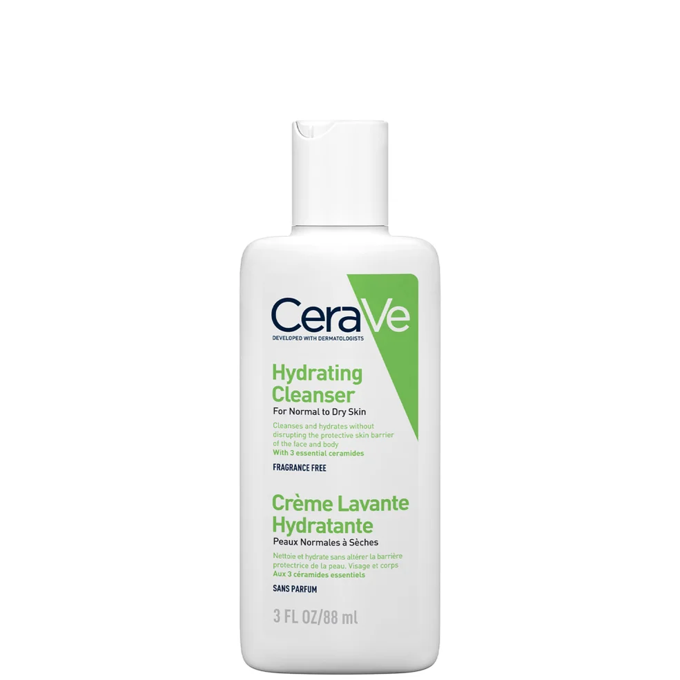 CeraVe Travel Size Hydrating Cleanser for Normal to Dry Skin 88ml Imagen 1