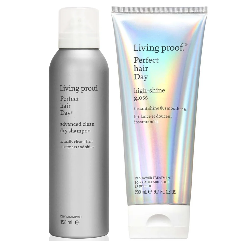 Living Proof Perfect Hair Day (PhD) Advanced Clean Dry Shampoo & High - Shine Gloss Duo Imagen 1