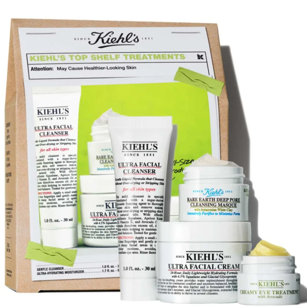 Kiehl's Since 1851 Top Shelf Treatments Set Imagen 1