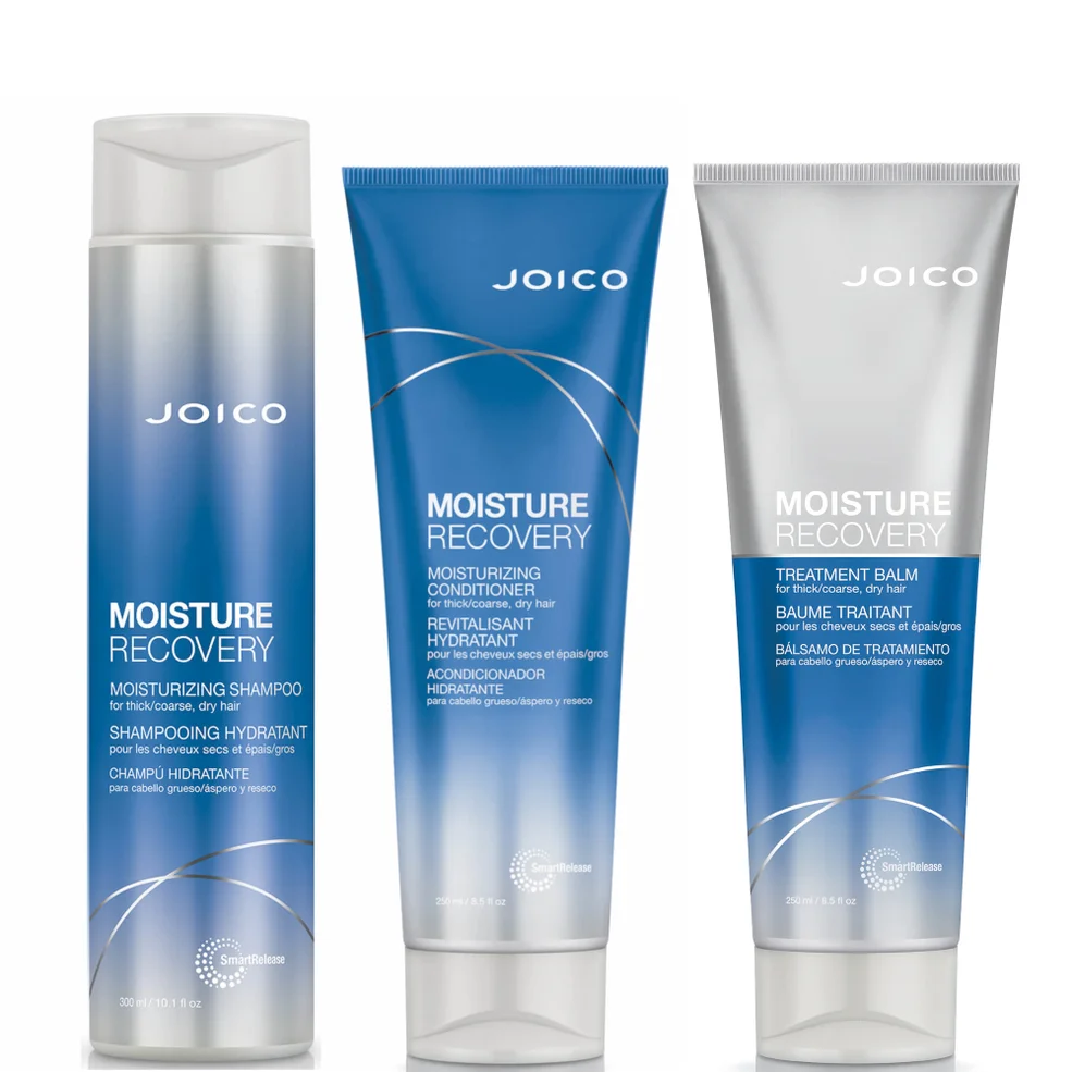 Joico Moisture Recovery Thick Coarse Hair Hydrating Home Care Kit Imagen 1