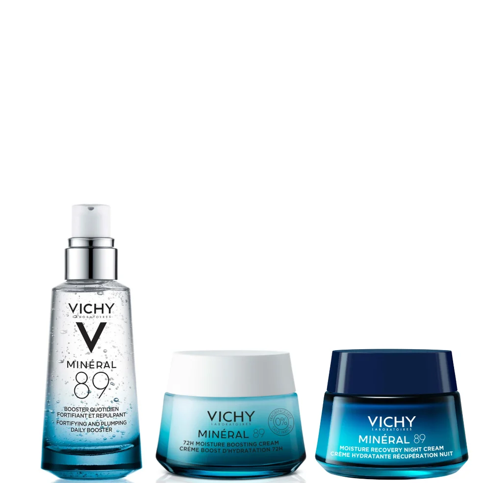 Vichy Minéral 89 3-Step Hydration Boost Day & Night Routine Bundle Imagen 1