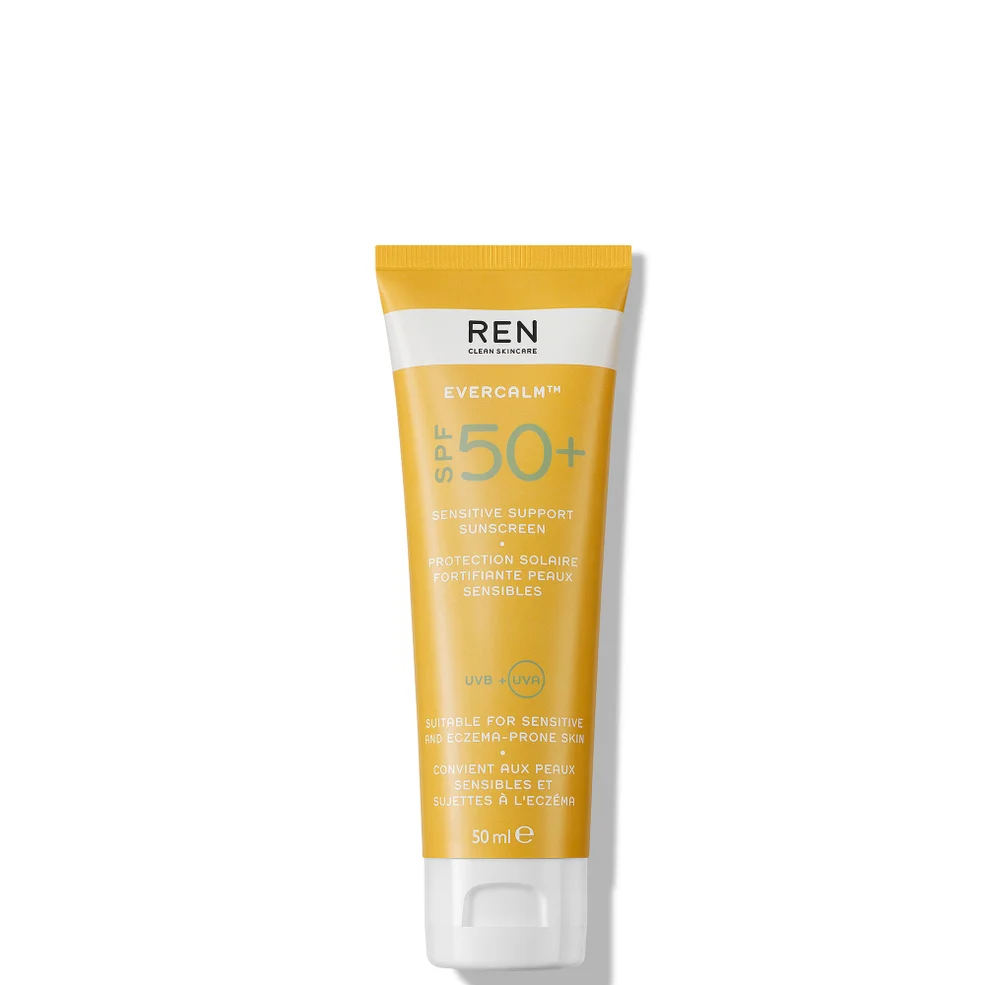 REN Clean Skincare Evercalm Sensitive Support Sunscreen SPF50+ 50ml Imagen 1