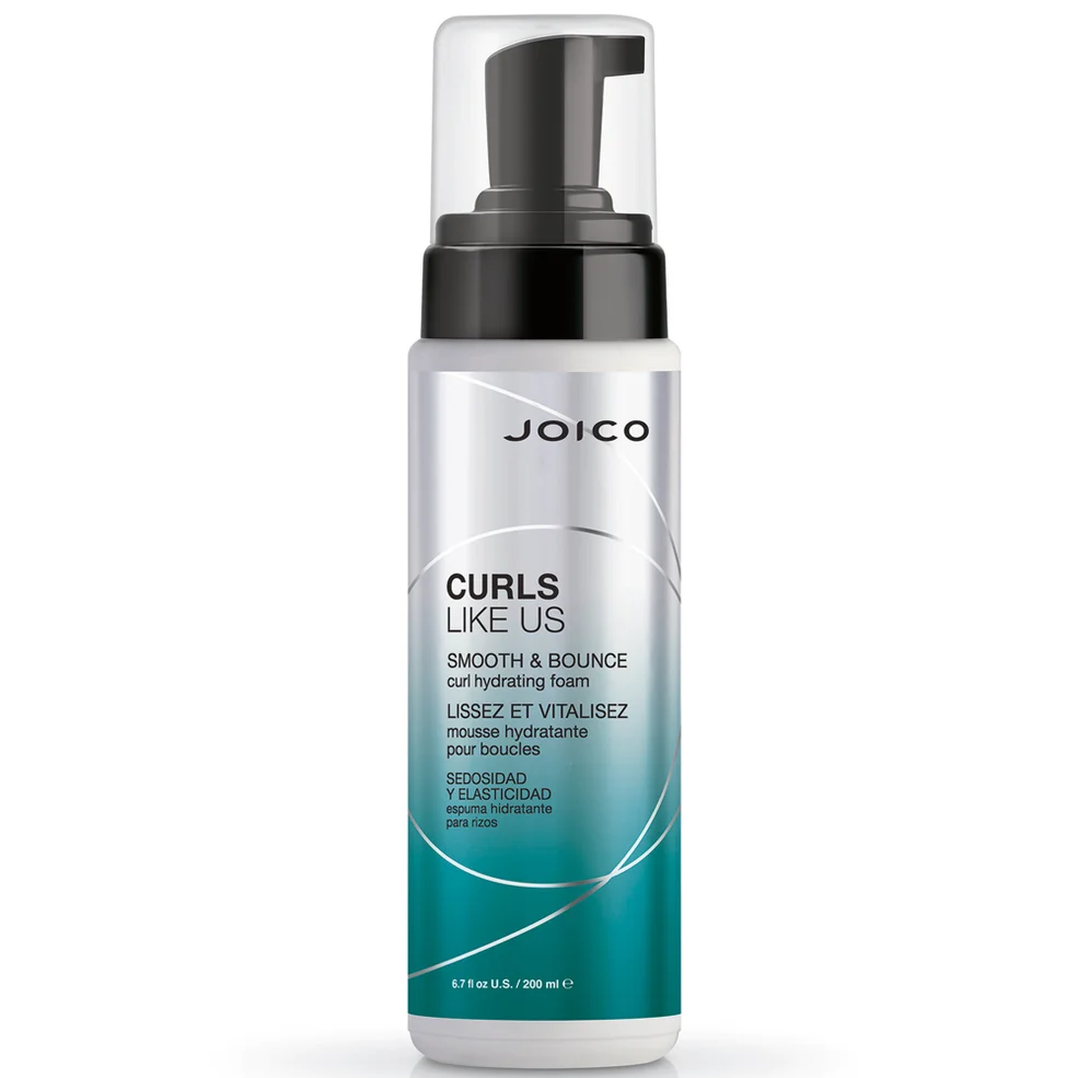 JOICO CURLS LIKE US Smooth and Bounce Curl Hydrating Foam 200ml Imagen 1