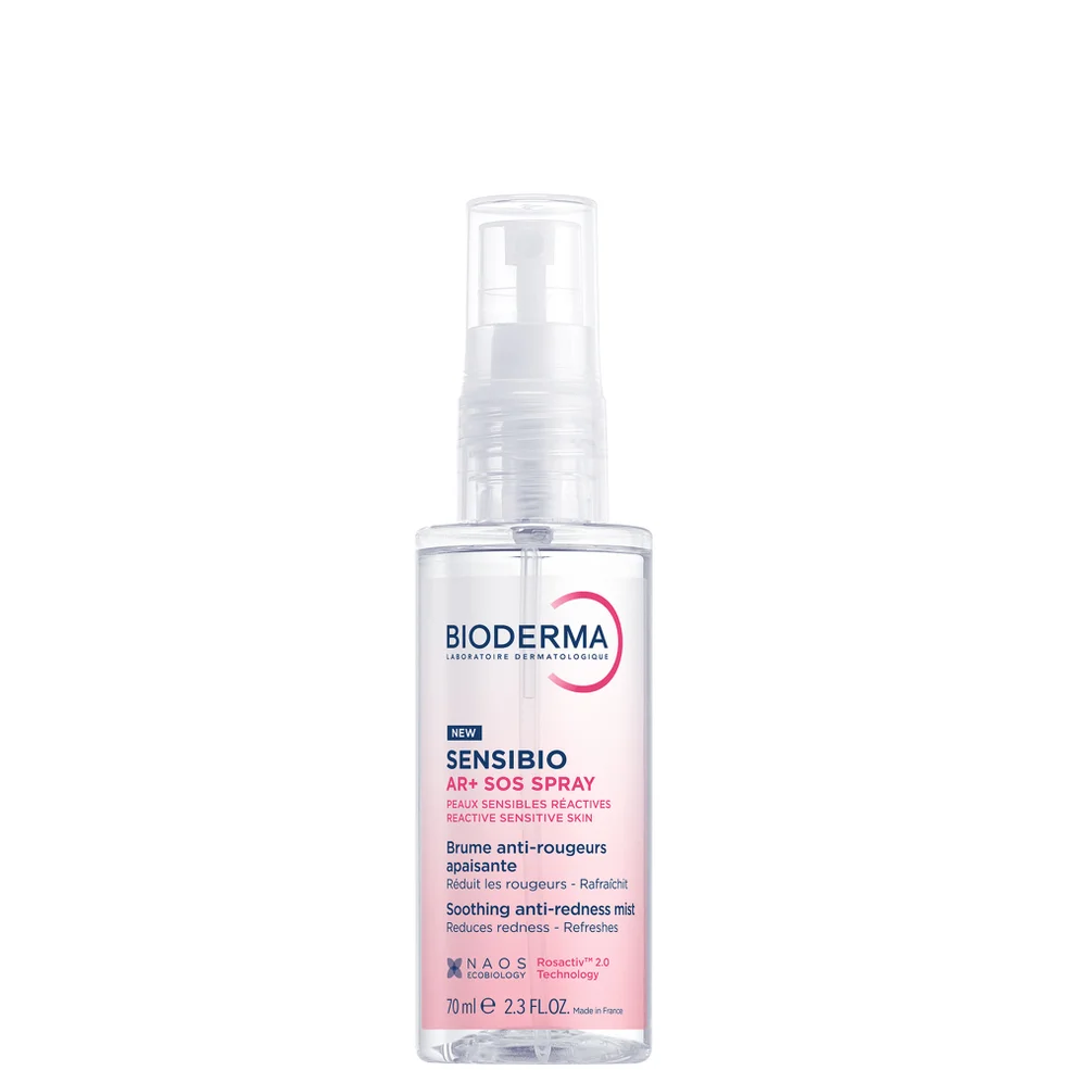 Bioderma Sensibio AR+ SOS Spray - Bruma calmante anti-rojeces para piel sensible con tendencia a las rojeces 70 ml Imagen 1