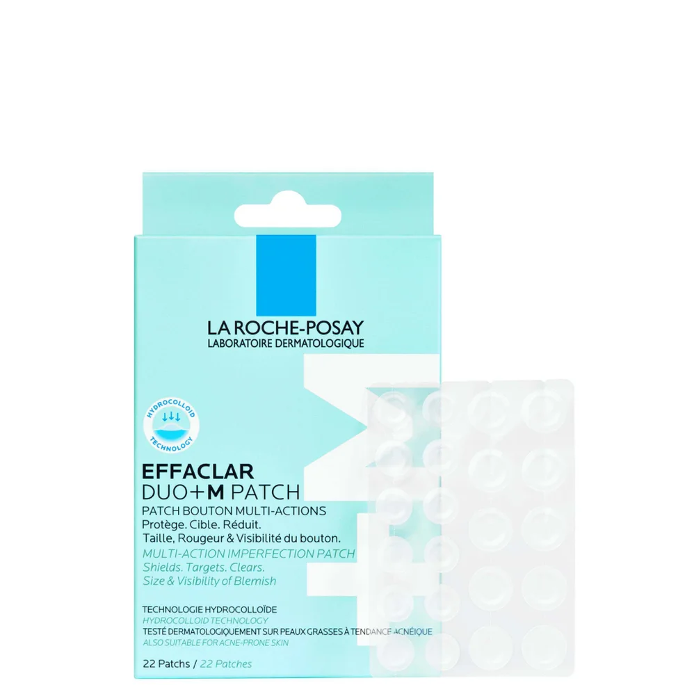 La Roche-Posay Effaclar Duo+M Patch, Multi-Action Imperfection Patch for Breakout-Prone Skin 22 Patches Imagen 1