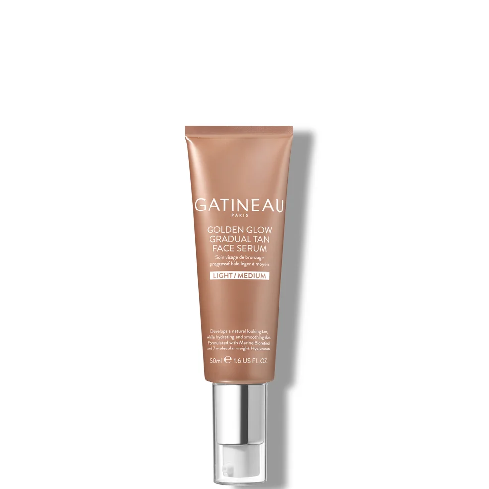 Gatineau Golden Glow Gradual Tan Face Serum 50ml - Light/Medium Imagen 1