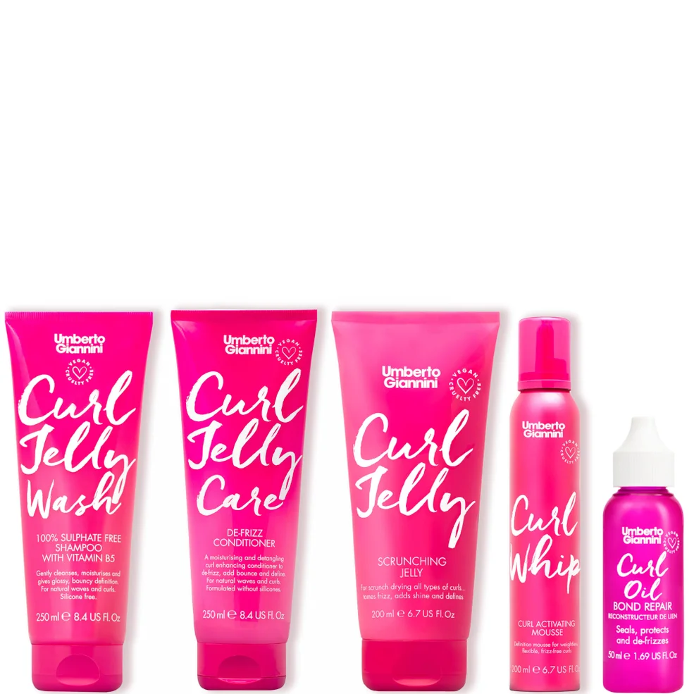 Umberto Giannini Curl Wash and Style Essentials Kit Imagen 1