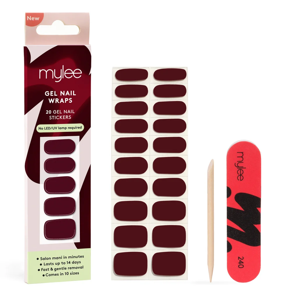 Mylee Gel Nail Wraps - Diva Imagen 1