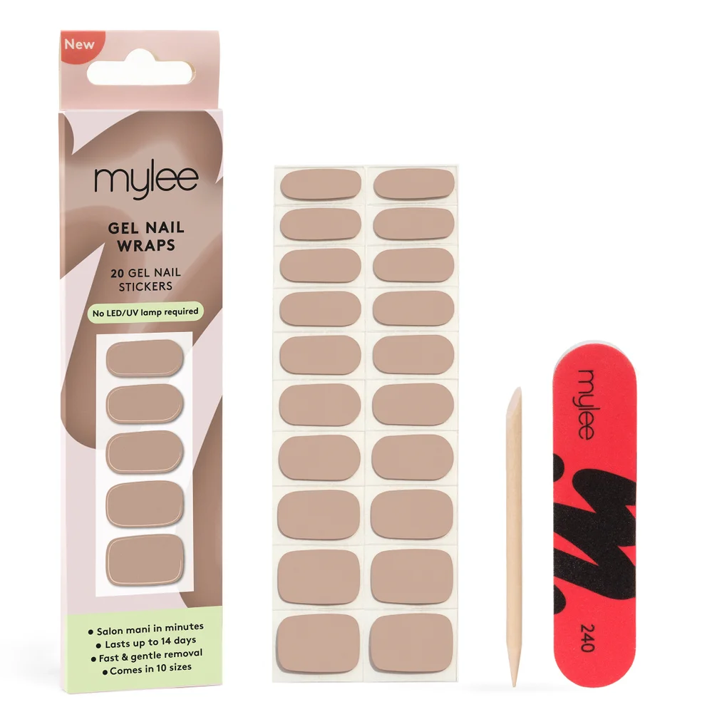 Mylee Gel Nail Wraps - Cozy Nights Imagen 1