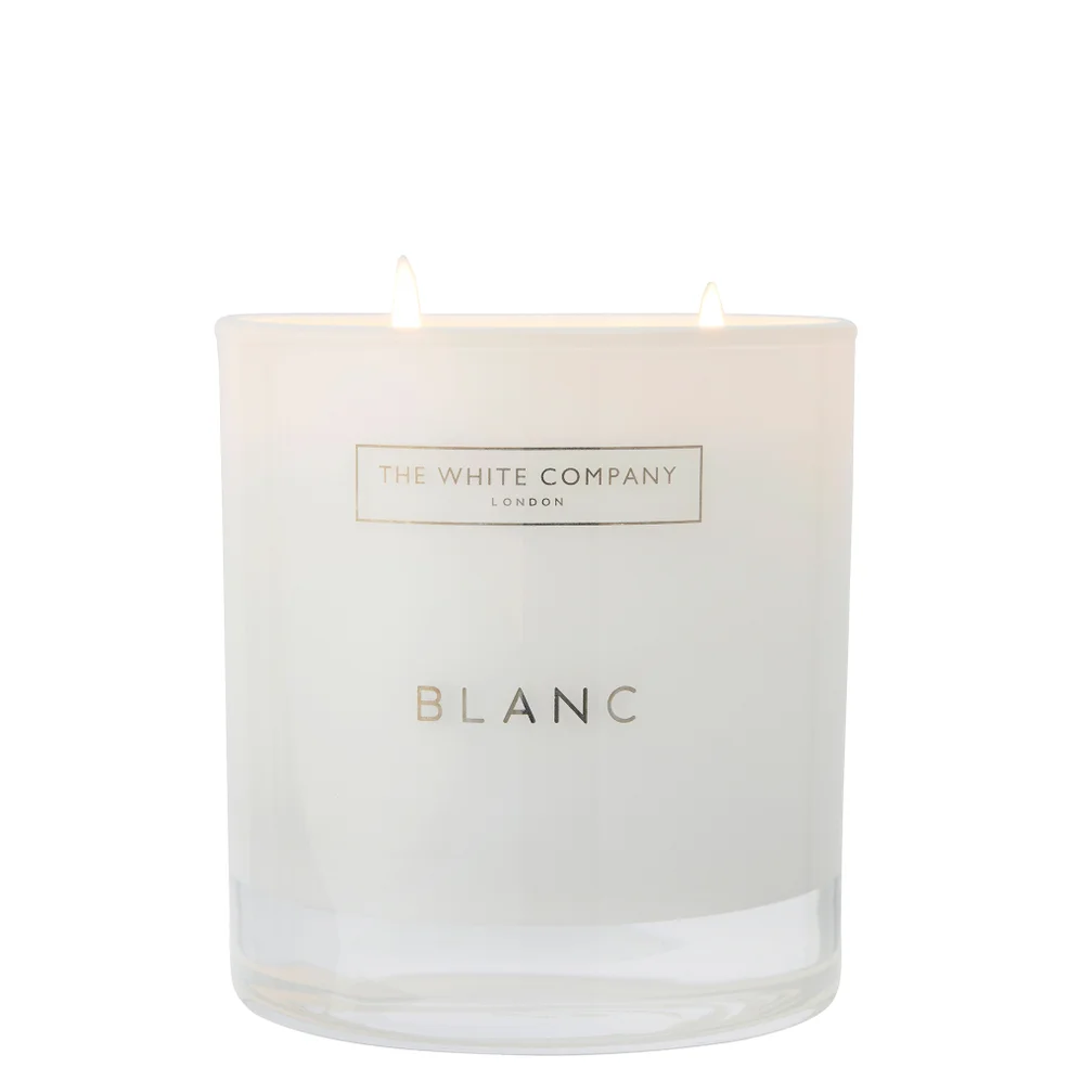 The White Company Blanc 2 Wick Candle 280g Imagen 1