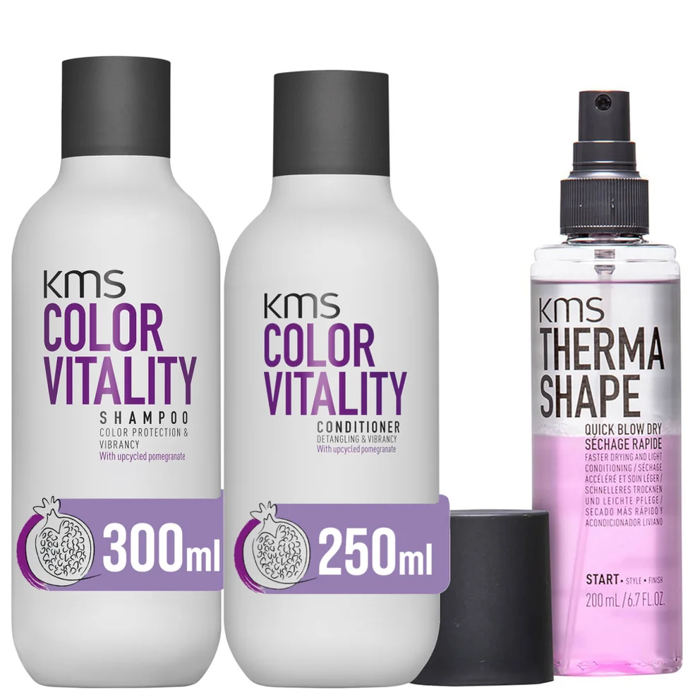 KMS Colour & Heat Protection Bundle for All Hair Types Imagen 1