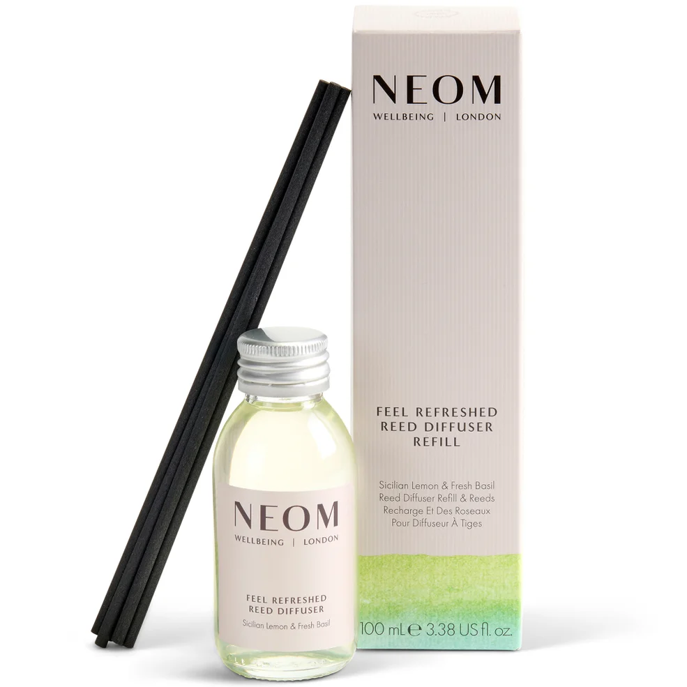 NEOM Wellbeing Feel Refreshed Reed Diffuser Refill 100ml Imagen 1