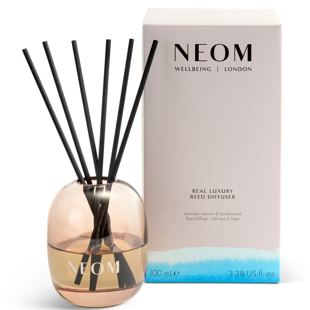 NEOM Wellbeing Real Luxury Reed Diffuser 100ml Imagen 1