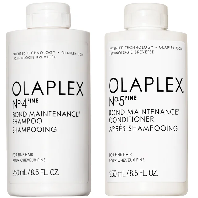 Olaplex No.4 and No.5 Fine Shampoo and Conditioner Duo 250ml