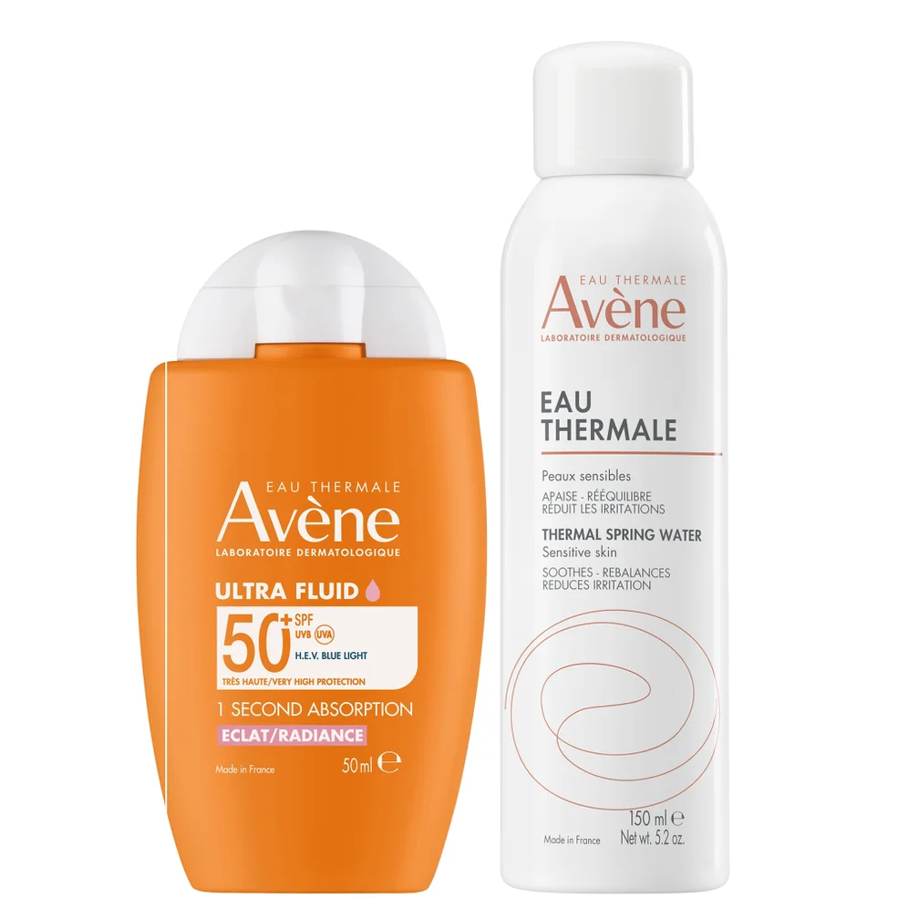 Avène Fluid Radiance and Thermal Water Bundle Imagen 1