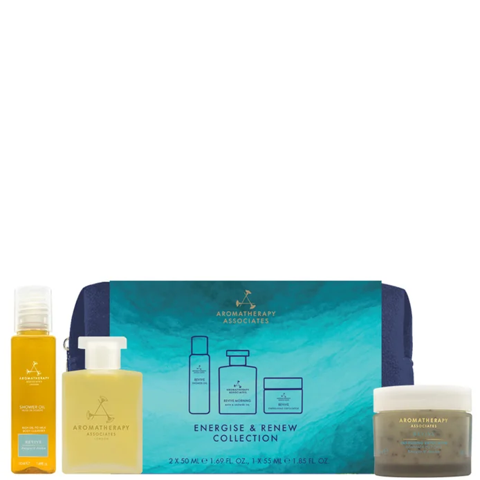 Aromatherapy Associates Energise & Renew Collection Value Set