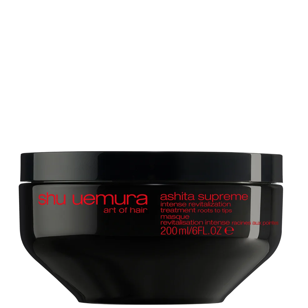 Shu Uemura Ashita Supreme Intense Revitalisation Treatment Mask for All Hair Types, with Ashitaba Extracts 200ml Imagen 1