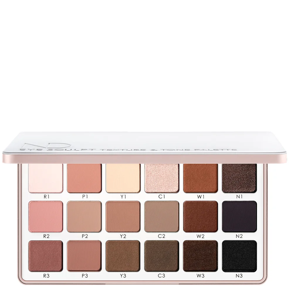 Natasha Denona Eye Sculpt Texture and Tone Eyeshadow Palette - Soft Imagen 1