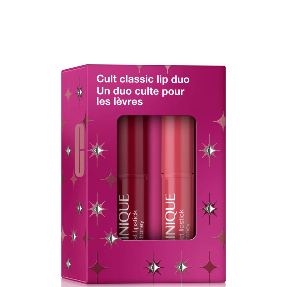 Clinique Cult Classic Lip Duo: Almost Lipstick Honey Gift Set Imagen 1