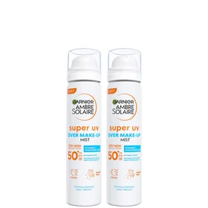 Garnier Ambre Solaire Over Makeup Super UV Protection Mist SPF50+ 75ml Duo - undefined undefined