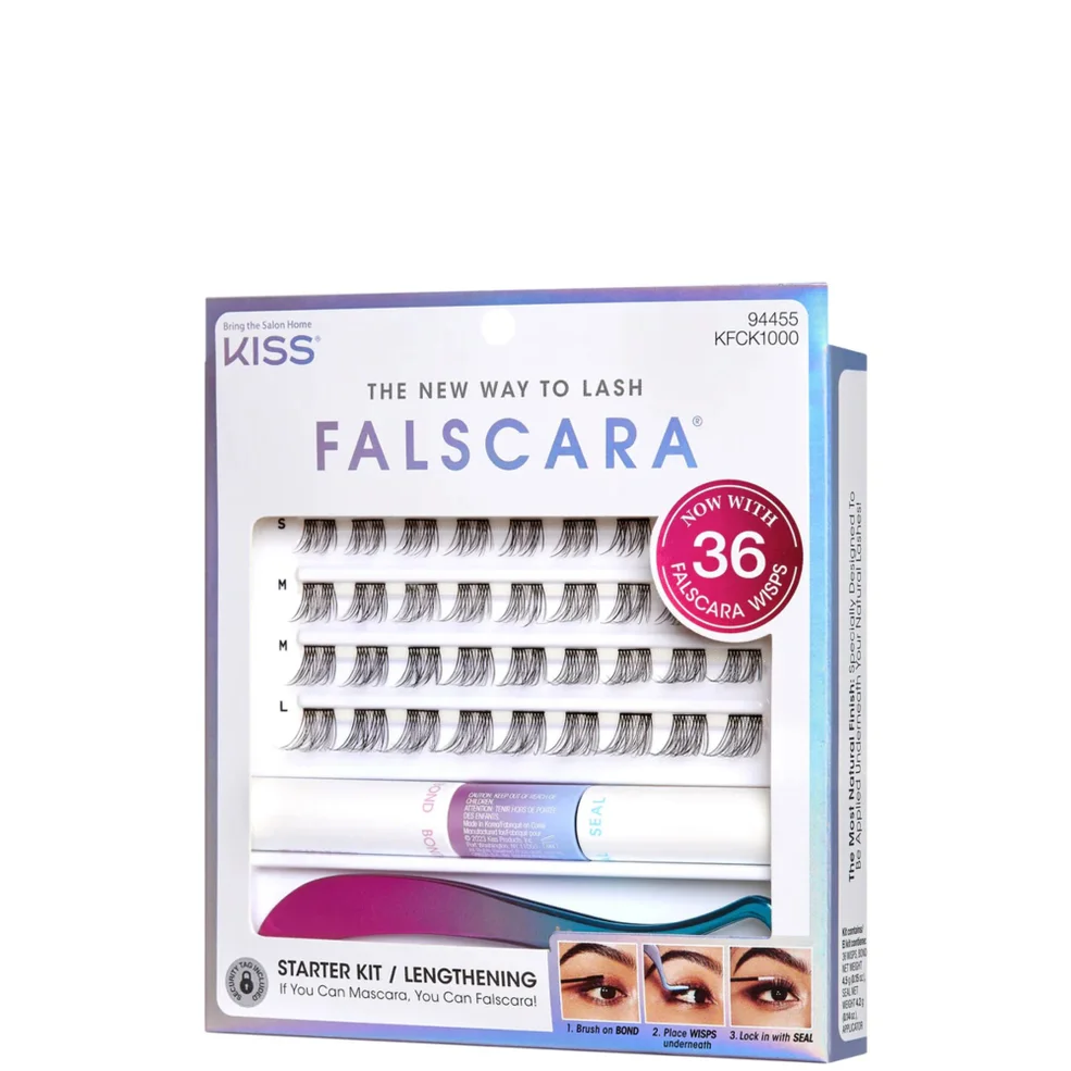 Kiss Falscara Eyelash - Wispies 100 30 pack Imagen 1