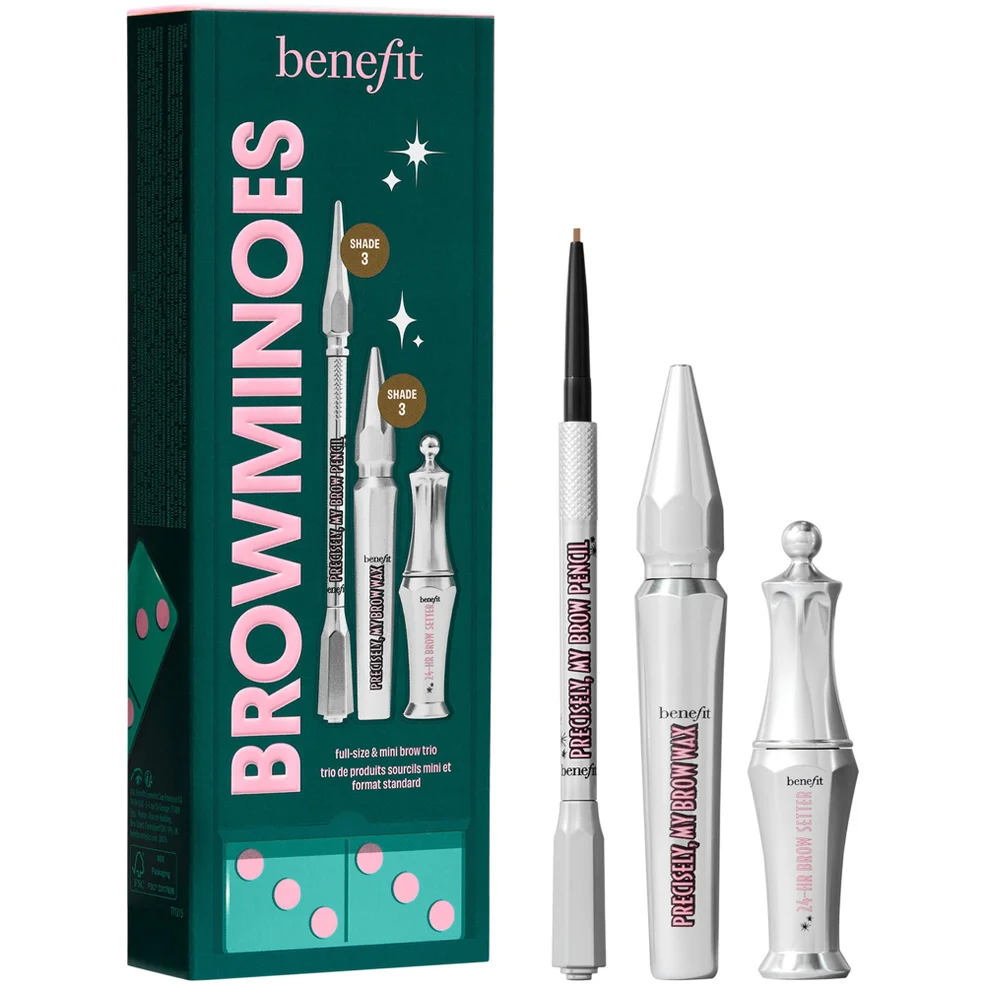 benefit BROWminoes 3 Eyebrow Makeup 3-piece Gift Set Imagen 1