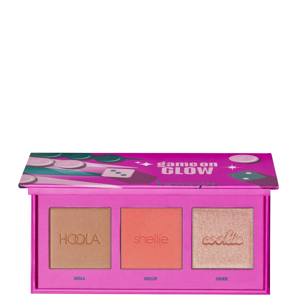 benefit Game On Glow Blush, Bronzer and Highlighter Limited Edition Cheek Palette Imagen 1