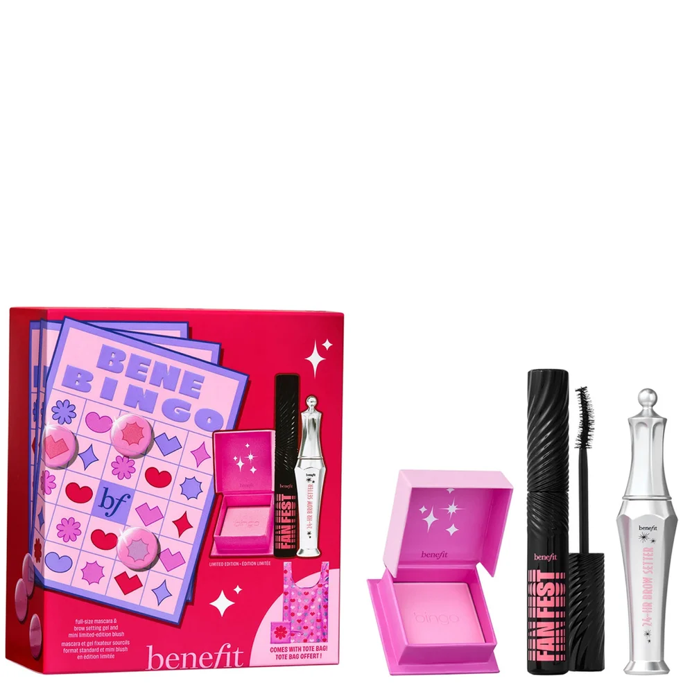 benefit Benebingo Mascara, Brow and Limited Edition Blush Makeup Gift Set Imagen 1