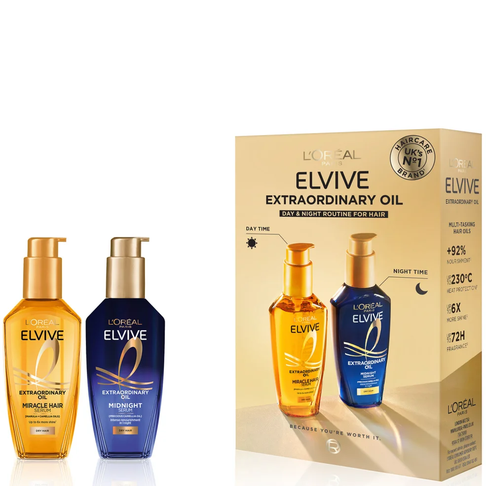 L’Oreal Paris Elvive Extraordinary Oil Day & Night Set Imagen 1