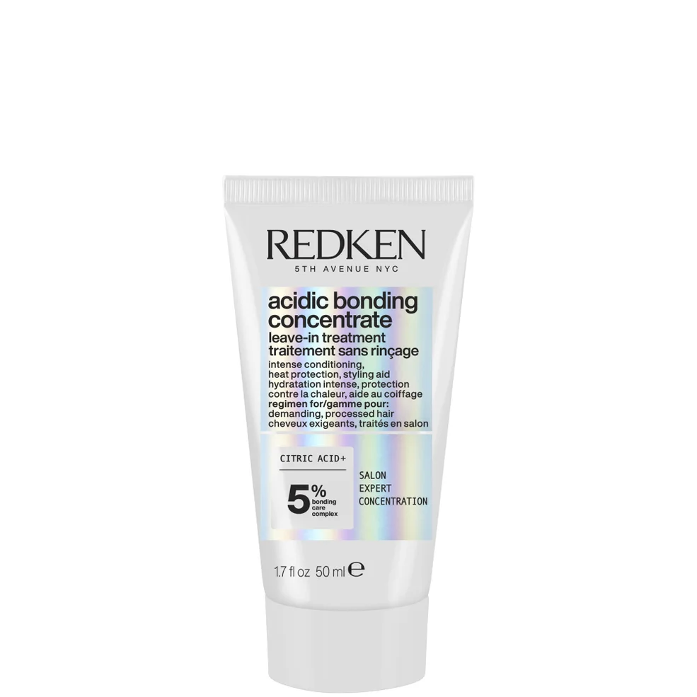 Redken Acidic Bonding Concentrate Leave In Treatment, Bond Repair for Damaged Hair with Heat Protection 50ml Imagen 1