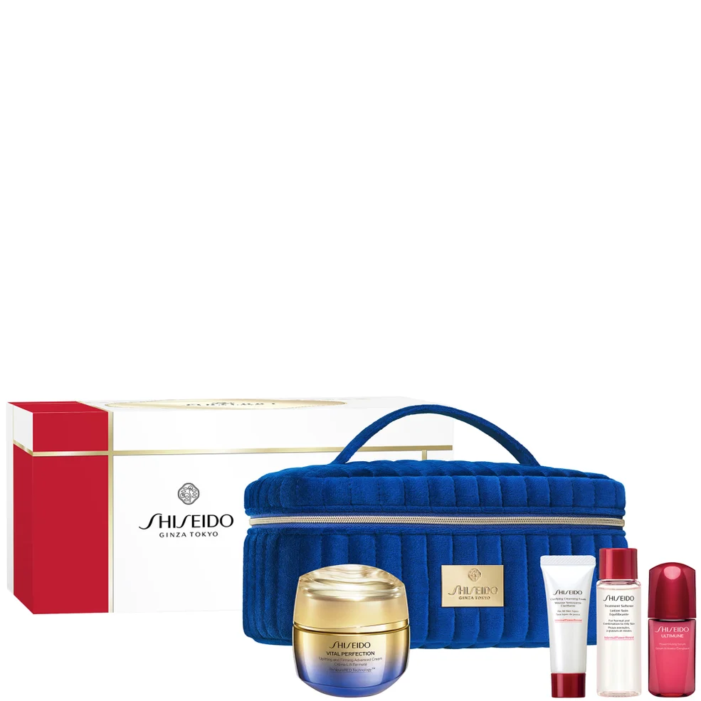 Shiseido Vital Perfection Advanced Holiday Pouch Set Imagen 1
