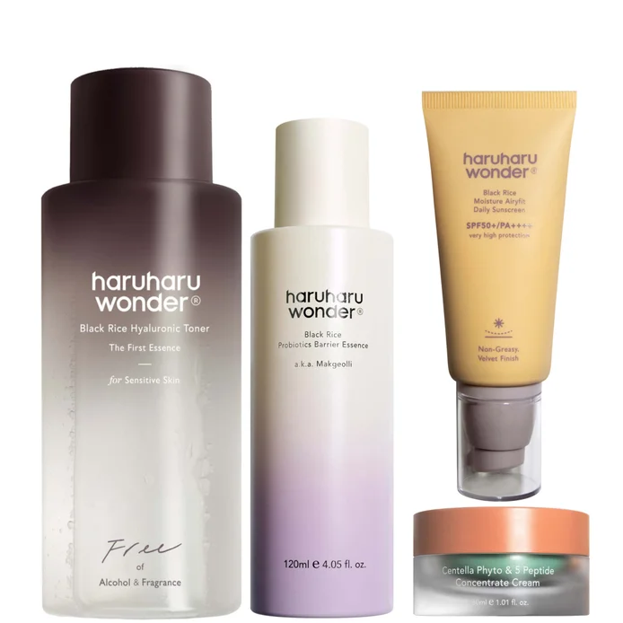 Haruharu Wonder Glowing Skin Routine