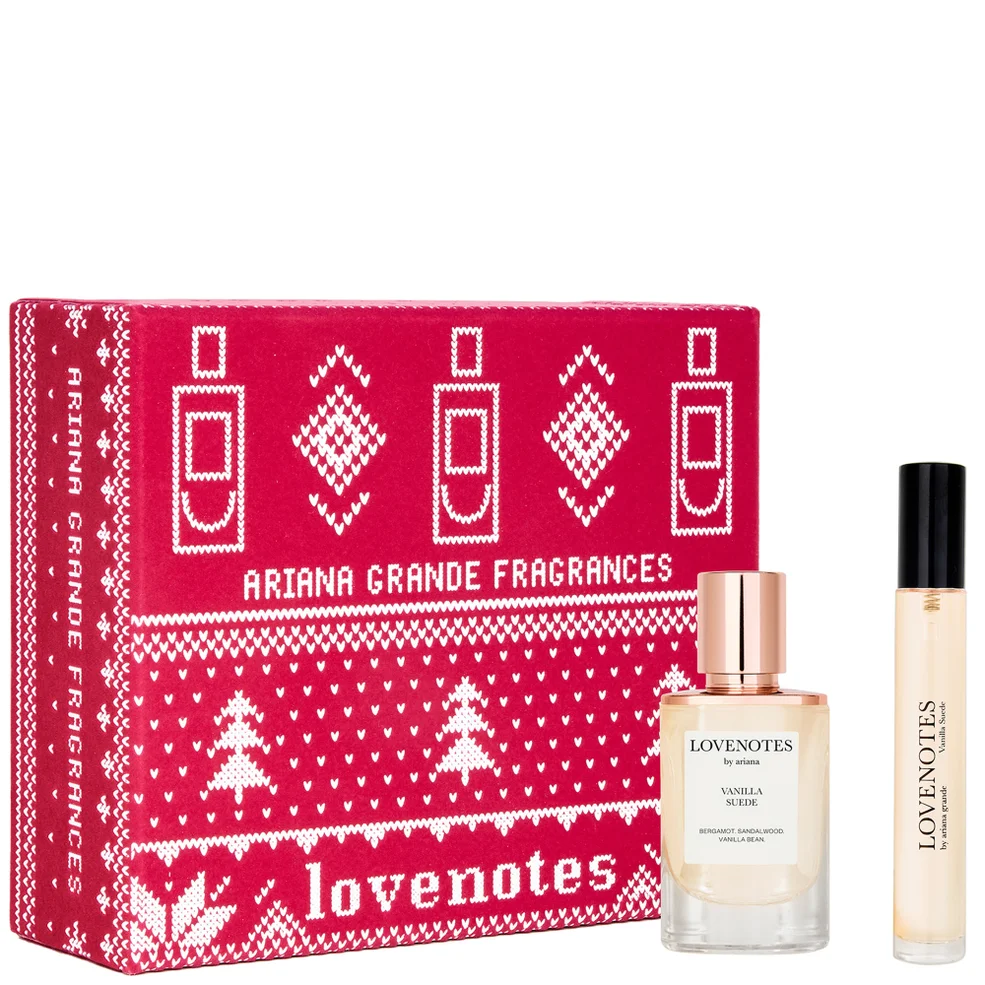 Ariana Grande Lovenotes Vanilla Suede Gift Set Imagen 1