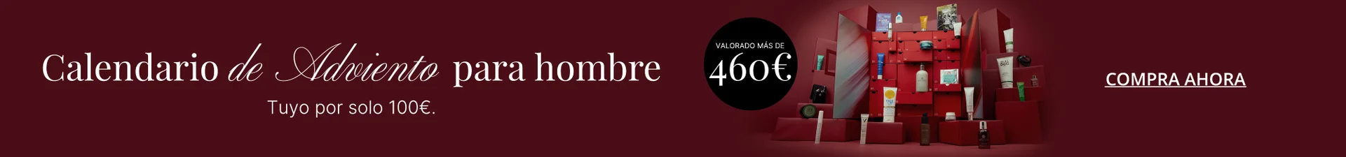 Il Calendario dell'Avvento per uomo (valore di oltre 460 €)