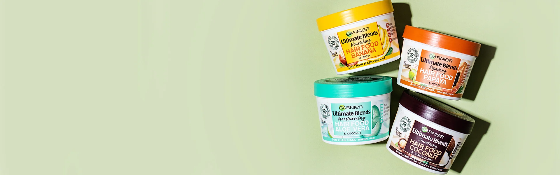 Mascarillas capilares Hair Food Garnier